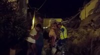 Italijoje per 4 balų žemės drebėjimą žuvo moteris (nuotr. SCANPIX)