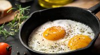 Kepti kiaušiniai (nuotr. Shutterstock.com)