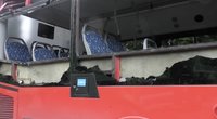 Vilniuje su šiukšliaveže susidūrusio autobuso vairuotojas: „Žmonės pradėjo šaukti“ (nuotr. stop kadras)