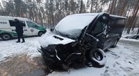 Masinė avarija Švenčionių rajone (nuotr. Broniaus Jablonsko)