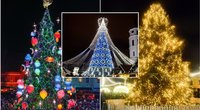 Kalėdinių eglių įžiebimas 2020 (tv3.lt fotomontažas)