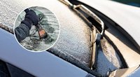 Užšalusius automobilio langus nuvalysite turbo greičiu: štai, ką reikia daryti  (nuotr. 123rf.com)
