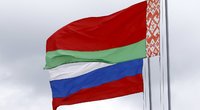 Baltarusijos ir Rusijos vėliavos (nuotr. SCANPIX)
