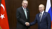 Erdoganas ir Putinas susitiko Kazachstane (nuotr. SCANPIX)