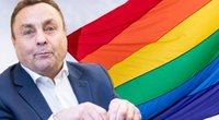 Teismas ketina pradėti nagrinėti LGBTIQ atstovų niekinimu kaltinamo Gražulio bylą (tv3.lt koliažas)