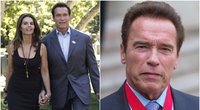 Arnoldas Schwarzeneggeris su žmona  