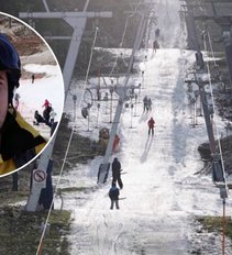 Turistai, svajoję apie žiemiškas atostogas, nusivylė: slidinėjimo trasose purvo daugiau nei sniego