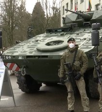 Vokietija į Lietuvą siunčia 350 karių: „Šios pajėgos rodo aiškią ir griežtą NATO reakciją“