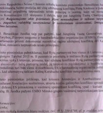 Lietuva kreivuose Azerbaidžano propagandinės mašinos veidrodžiuose