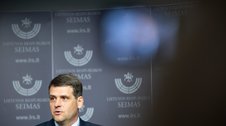 Remigijus Žemaitaitis po FNTT kratų apsilankė Seime Andrius Ufartas/ELTA 3