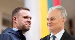 Susitiko dėl ambasadorių nesutariantys Nausėda ir Landsbergis: žada žinių artimiausiu metu