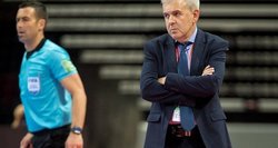 Futsalo rinktinės treneris Jevgenijus Ryvkinas: nebėra kada gintis – turime pulti