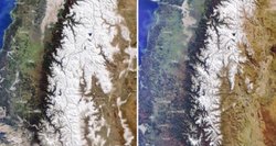 Sniegas Andų viršukalnėse sparčiai tirpsta: kaltina globalinį atšilimą