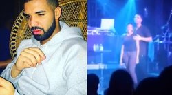 Šlykštus Drake'o elgesys su nepilnamete siutina gerbėjus (nuotr. Twitter)