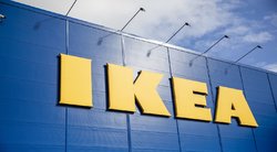 Gaisras prekybos centro „Ikea“ patalpose galimai kilo dėl padegimo, įtaria policija (Lukas Balandis/BNS)