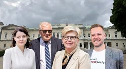 Monika Navickienė, Arvydas Anušauskas, Ingrida Šimonytė ir Gabrielius Landsbergis (tv3.lt fotomontažas)