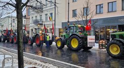 Ūkininkų protestas (tv3.lt nuotr.)  