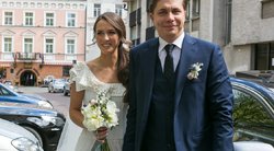 Sostinėje susituokė Mindaugas Sinkevičius ir Aistė Plūkaitė (nuotr. tv3.lt)