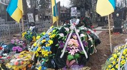 Ukrainos karių kapinės (nuotr. Twitter)
