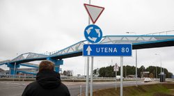 Kelias Vilnius-Utena. BNS Foto