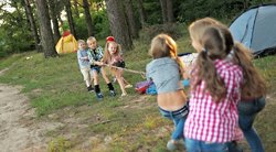 Vaikų vasaros stovykla (nuotr. Shutterstock.com)