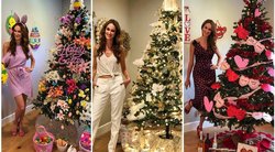 Nadia Colucci ištisus metus puošė eglutę kiekvienai metų šventei (nuotr. Instagram)