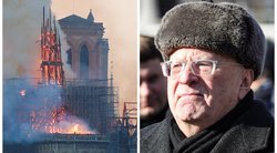 Žirinovskis apie aukų Paryžiui rinkimą: pamiršot, kad jie 1812-ais Maskvą sudegino? (nuotr. SCANPIX) tv3.lt fotomontažas