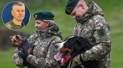 Šuns diena Lietuvos kariuomenėje (nuotr. Fotodiena.lt)