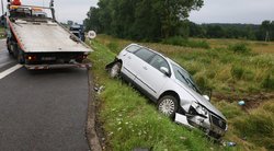 Kelyje Kaunas-Vilnius – sudėtinga avarija: susidarė didžiulė spūstis nuotr. Broniaus Jablonsko