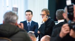Politinės korupcijos byla Vilniaus apygardos teisme (nuotr. Justinas Auškelis/Fotodiena)  