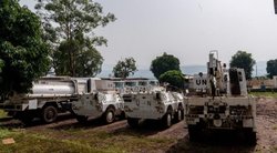 JT taikos palaikymo pajėgos pradeda atsitraukti iš karo draskomos rytinės Kongo DR dalies (nuotr. SCANPIX)