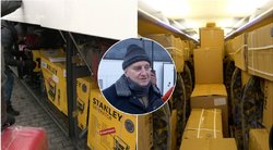 Ukrainai paramą teikiantis verslininkas: „Jausmelis labai panašus, kai sausio mėnesį gynėme parlamentą“ (nuotr. stop kadras)