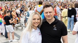 Vilnius Pride eitynės 2023 (Paulius Peleckis/ BNS nuotr.)