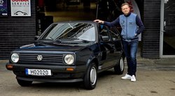 Vitoldas Milius ir „Volkswagen Golf“ (nuotr. gamintojo)