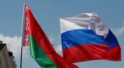Baltarusijos ir Rusijos vėliavos (nuotr. SCANPIX)