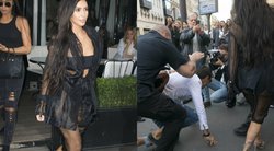 Kim Kardashian užpulta Paryžiuje (nuotr. Vida Press)