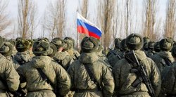 Rusijos kariai (nuotr. Telegram)