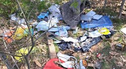 Vilniaus aplinkosaugininkams įkliuvo atliekas miške palikęs asmuo  
