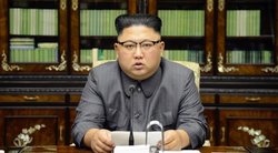Šiaurės Korėjos lyderis išplatino asmeninį pareiškimą: Donaldo Trumpo kalba prilygsta karo paskelbimui (nuotr. SCANPIX)
