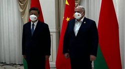 Xi Jinpingas ir A. Lukašenka (nuotr. Telegram)