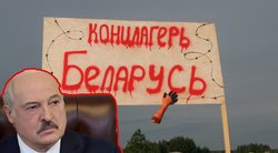 Lukašenka kreipėsi į lietuvius: kitaip grasina, kad „bus kaip prieš 80 metų“ (nuotr. SCANPIX) tv3.lt fotomontažas