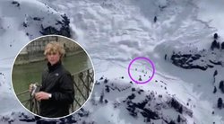 Šveicarijoje sniego lavina užmušė jaunuolį (tv3.lt koliažas)