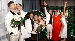 Juliaus ir Eglės Valančauskų vestuvės (tv3.lt fotomontažas)