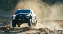 B. Vanago „Toyota Hillux“ bandymai (nuotr. Tv3.lt/Ruslano Kondratjevo)