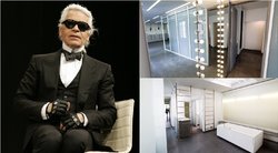Paryžiuje parduodamas prabangus mirusio mados kūrėjo K. Lagerfeldo būstas (tv3.lt fotomontažas)