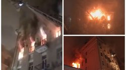 Siaubingas gaisras „elitiniame“ Maskvos name: aukų skaičius auga kiekvieną valandą (nuotr. Gamintojo)