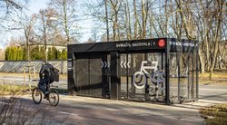 Vilniuje atidaromos daugiafunkcės dviračių saugyklos  