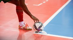 Futsal  (Erikas Ovčarenko/ BNS nuotr.)