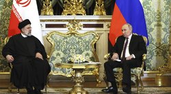 Irano ir Rusijos lyderių susitikmas Maskvoje, 2023-ųjų gruodis (nuotr. SCANPIX)