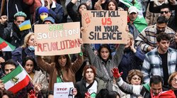 Iraniečiai protestuoja (nuotr. SCANPIX)